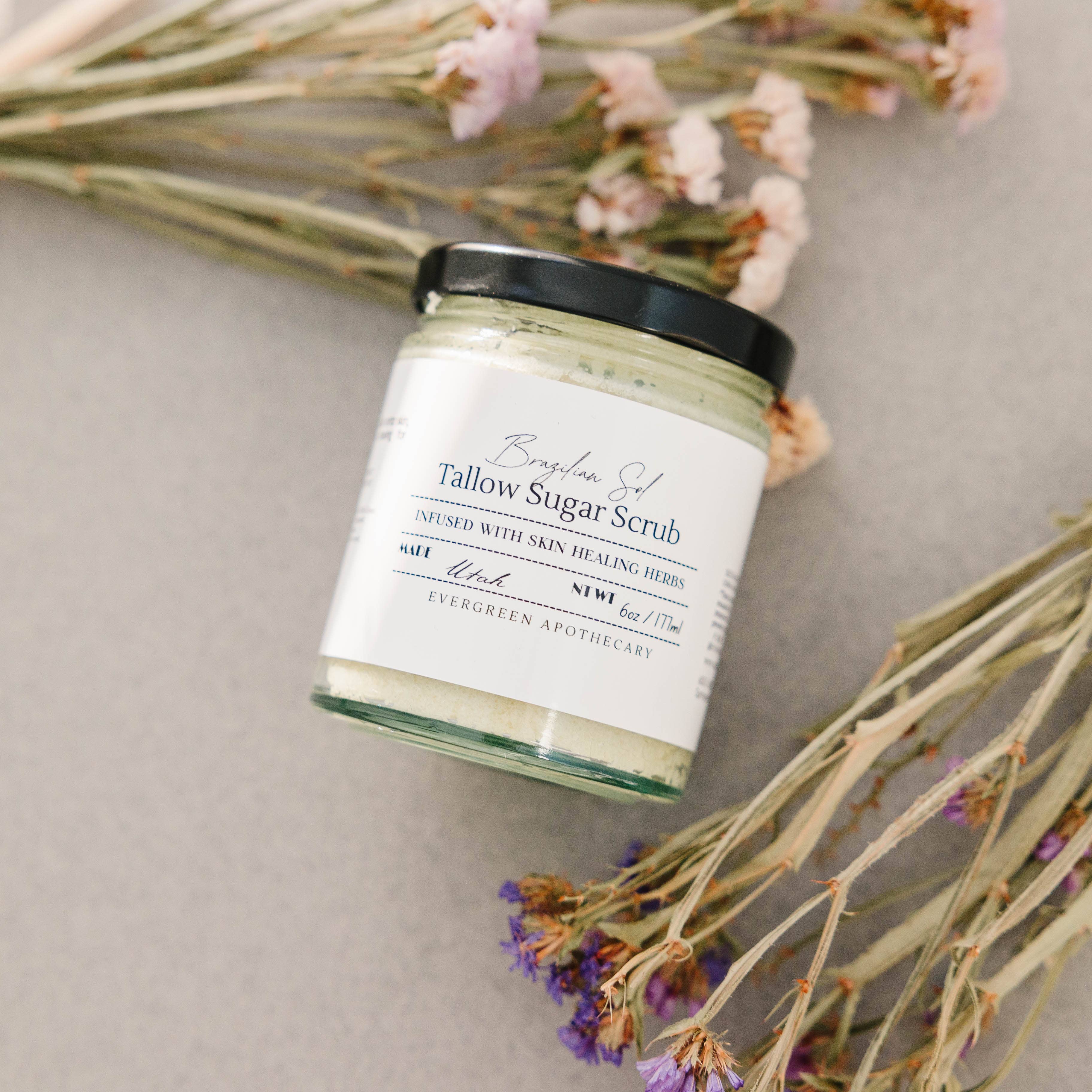 Skin Healing Tallow Body Scrub (Made with Lady May Tallow)