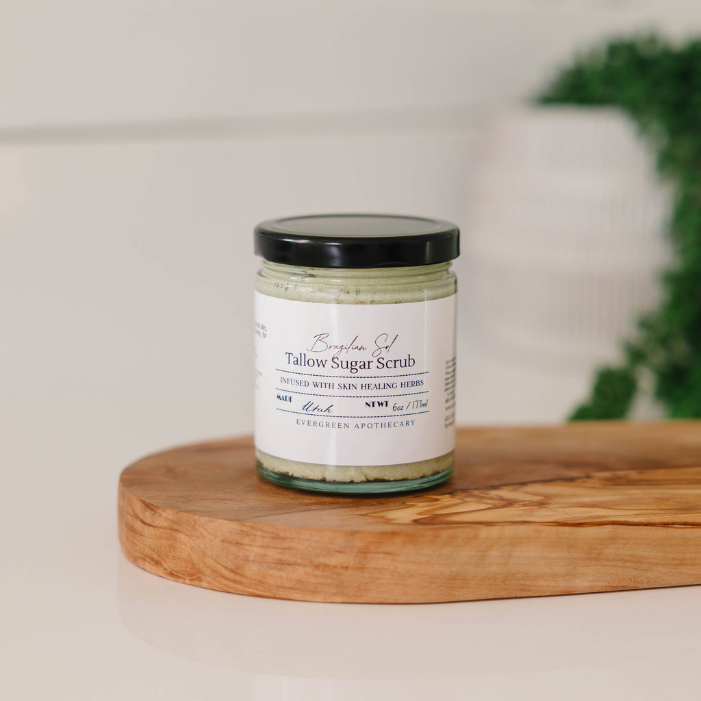 Skin Healing Tallow Body Scrub (Made with Lady May Tallow)