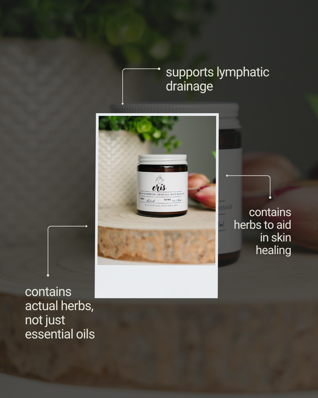 Eris, Tallow Lymph Massage Cream