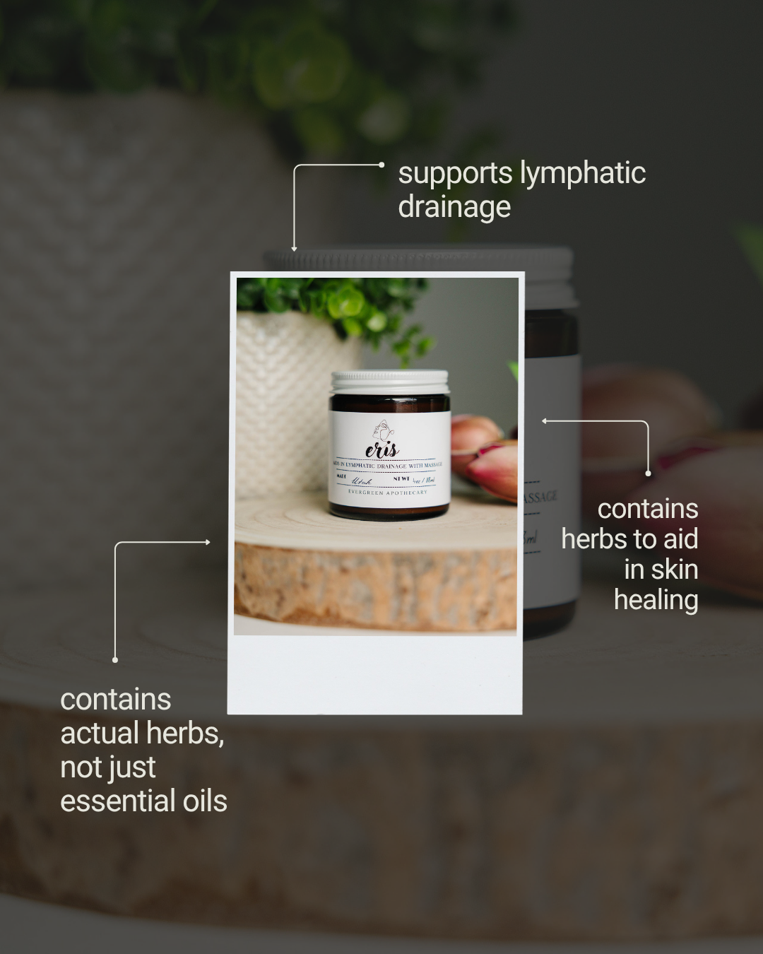 Eris, Tallow Lymph Massage Cream
