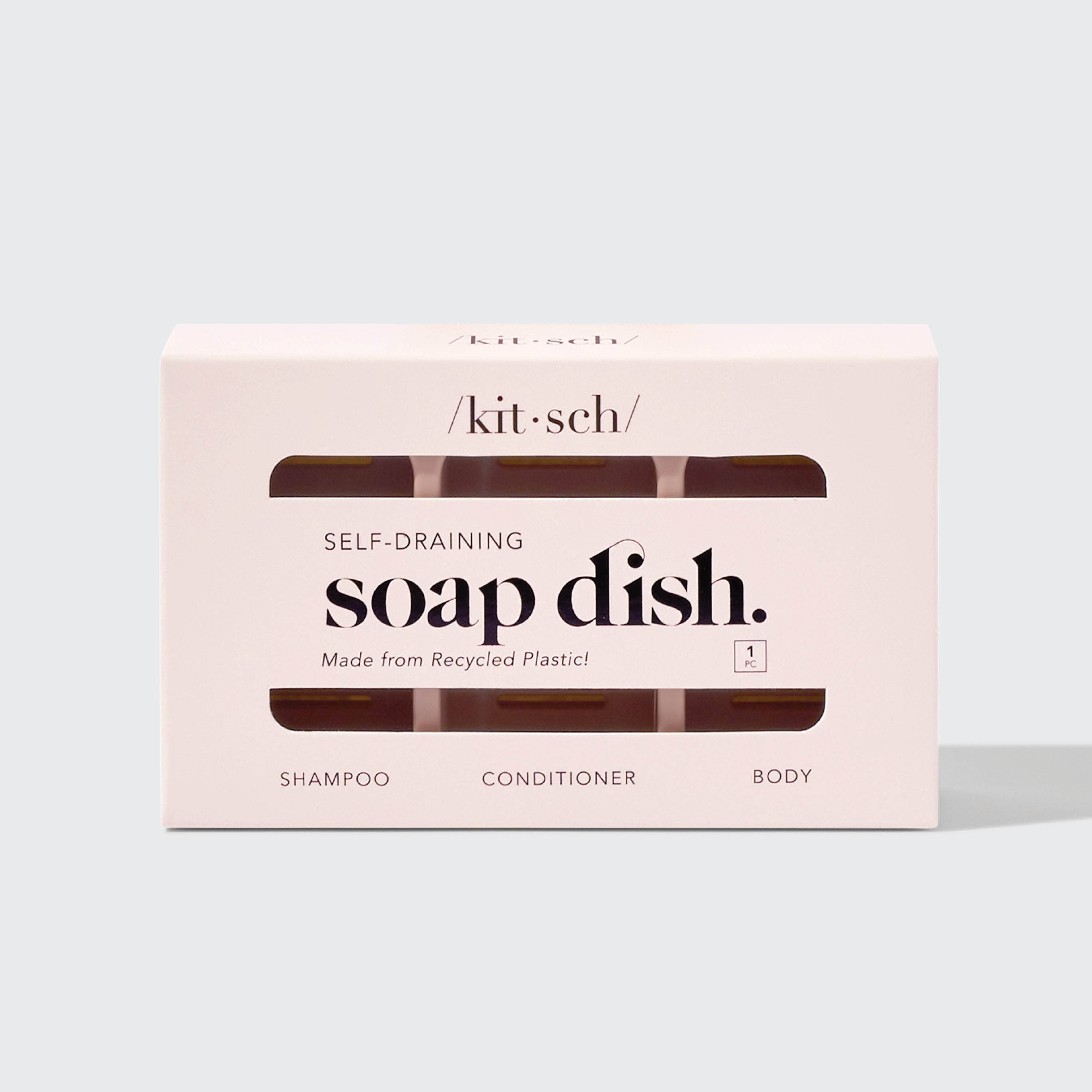 Self-Draining Soap Dish - Terracotta