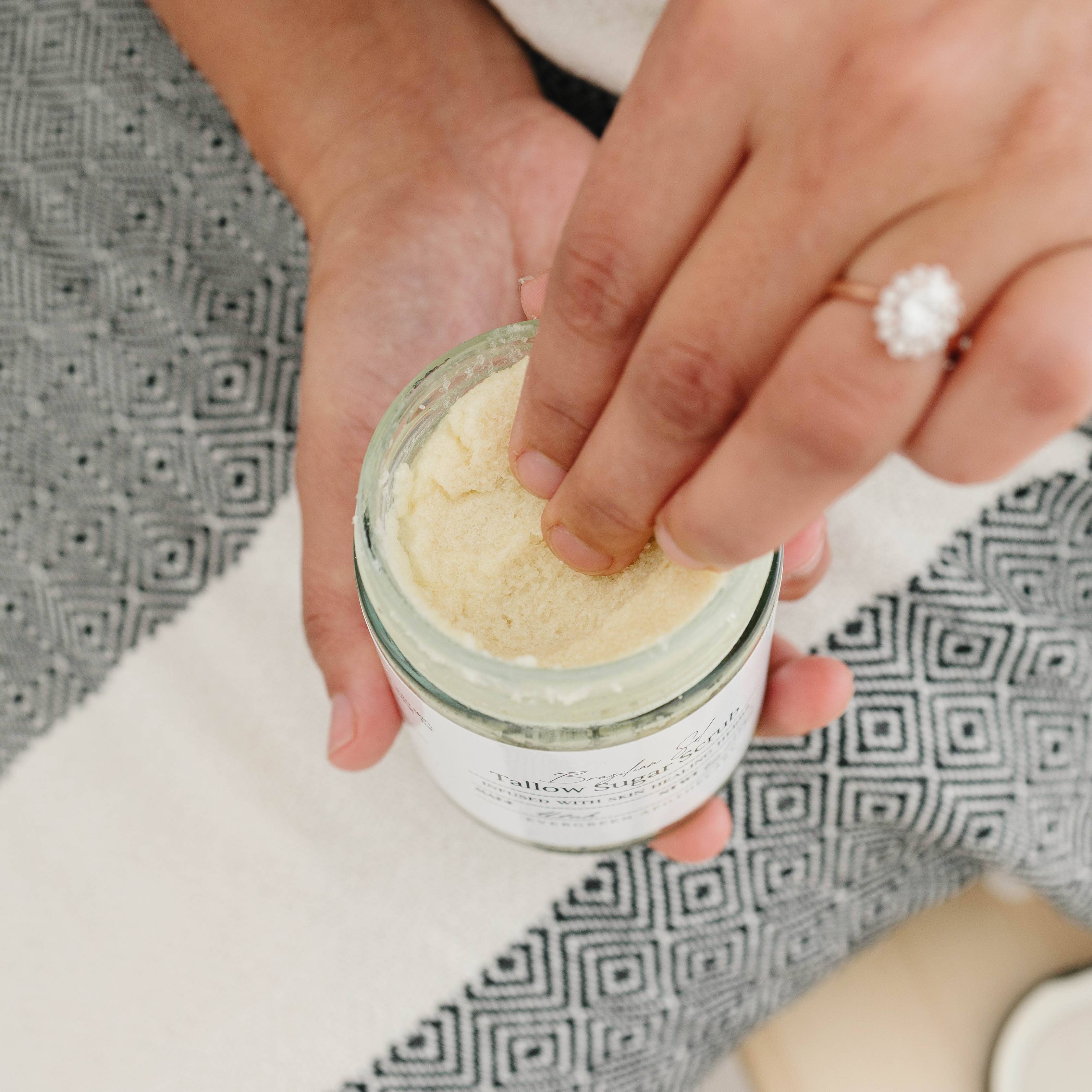 Skin Healing Tallow Body Scrub (Made with Lady May Tallow)