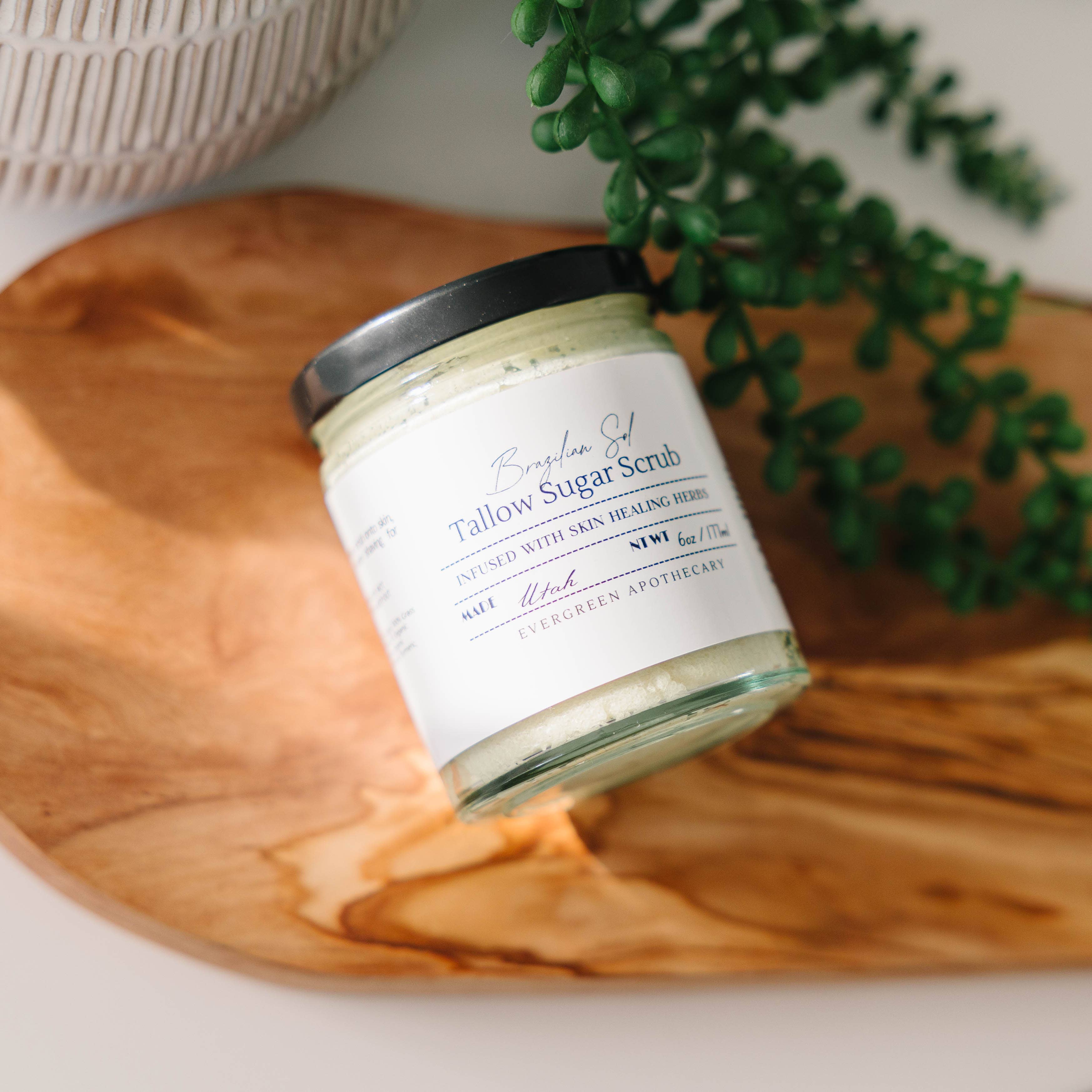 Skin Healing Tallow Body Scrub (Made with Lady May Tallow)