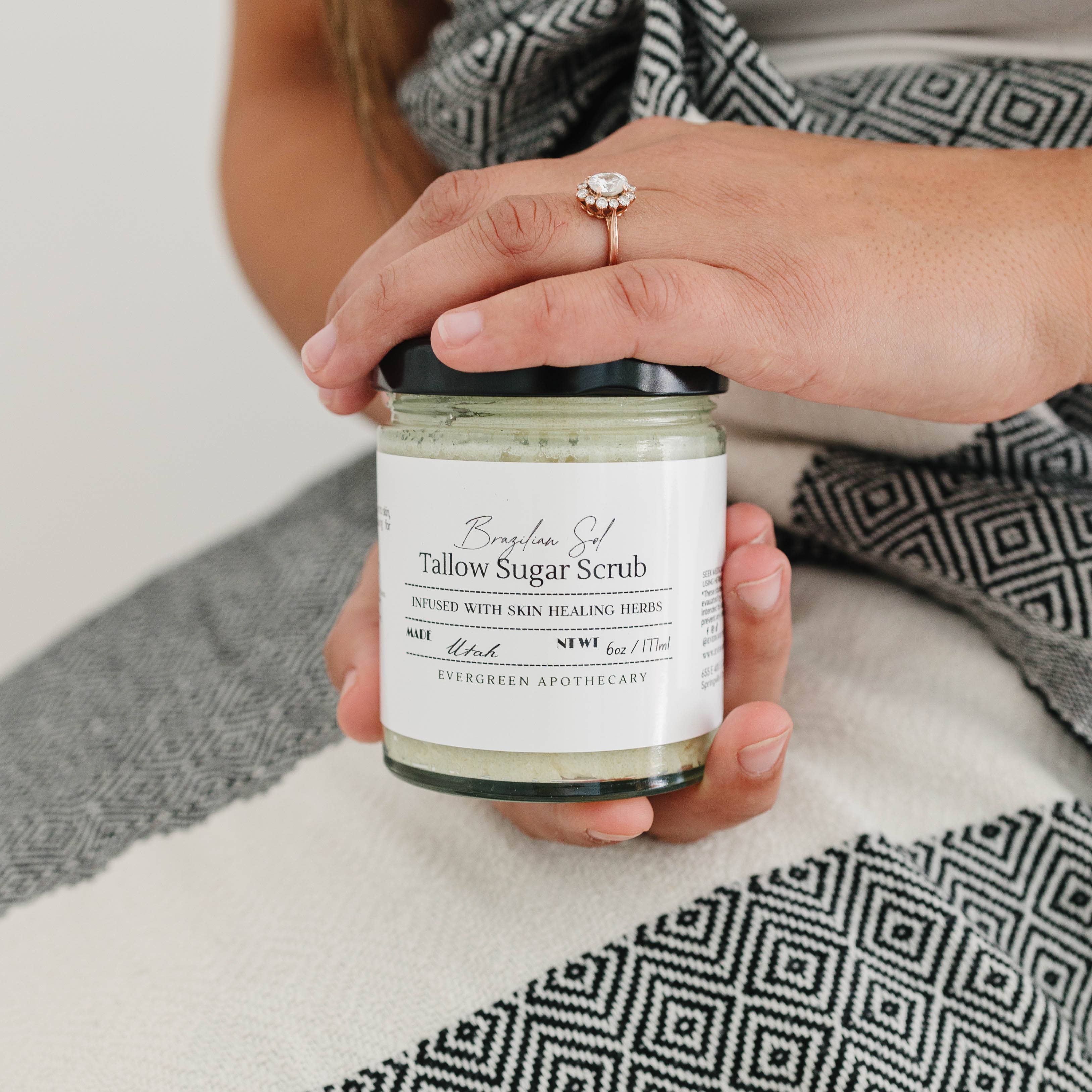 Skin Healing Tallow Body Scrub (Made with Lady May Tallow)